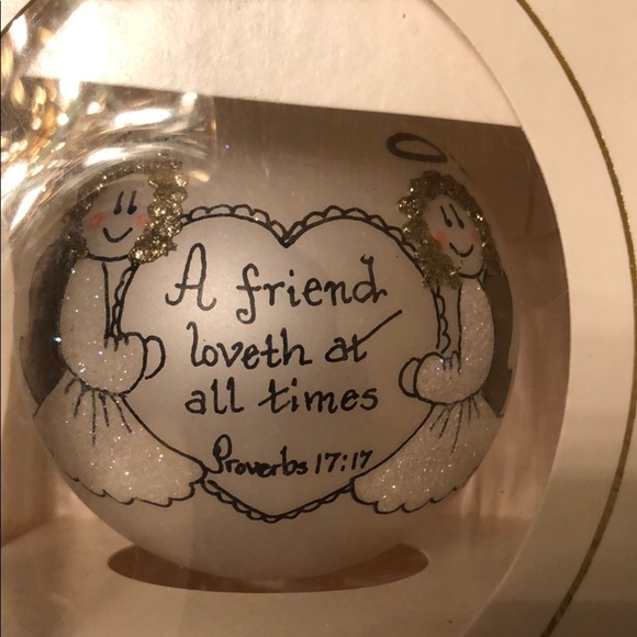 HEART GIFT HANDPAINTED ORNAMENTS Teresa THIBAULT - Picture 1 of 4